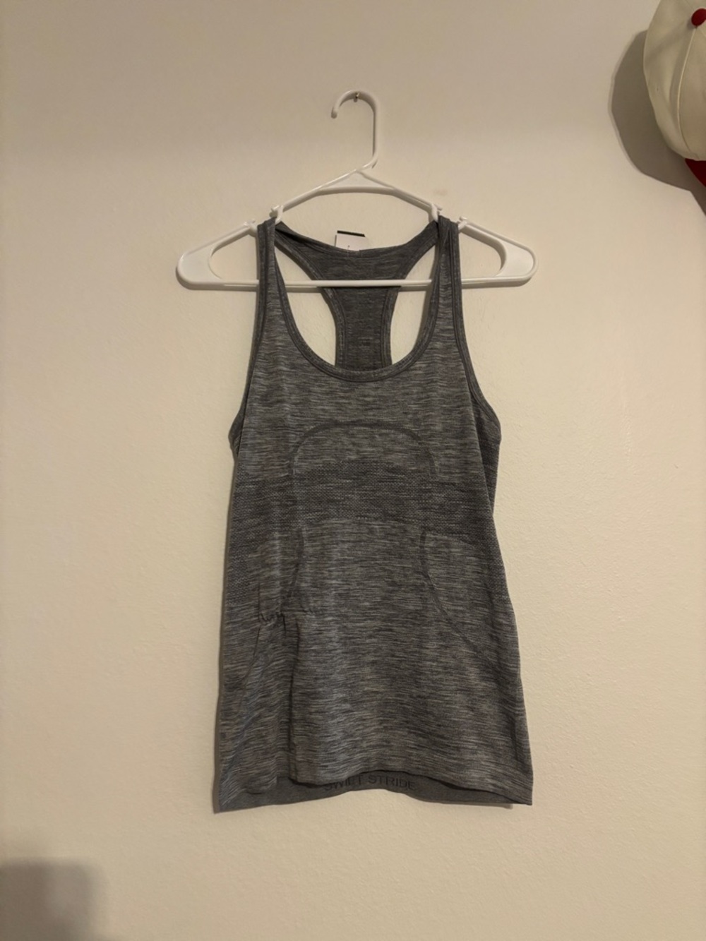 lululemon athletica Gray Marled Racerback Tank
